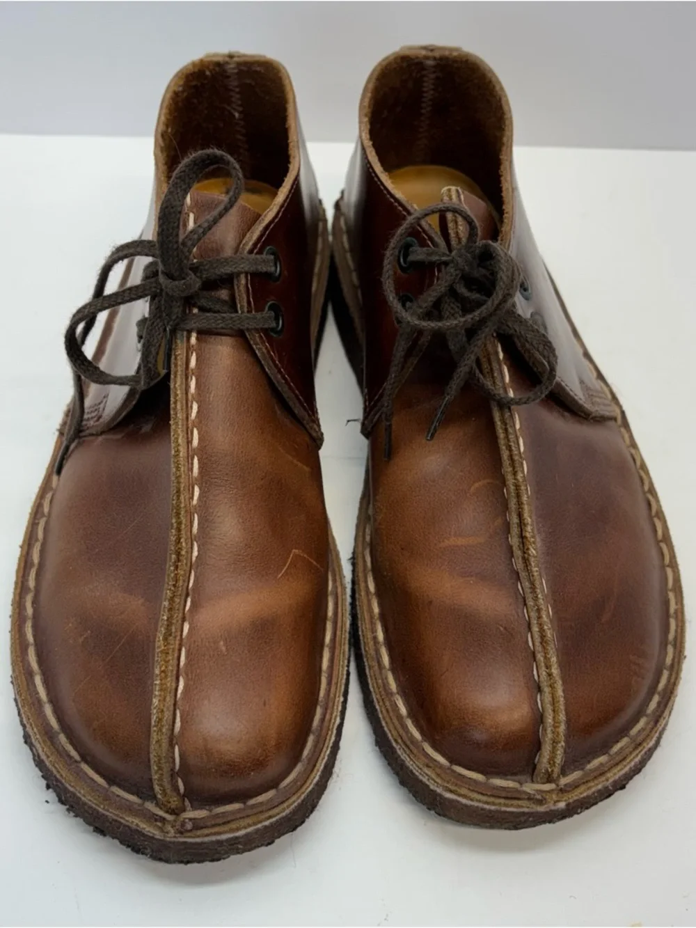 Clarks handcrafted leather